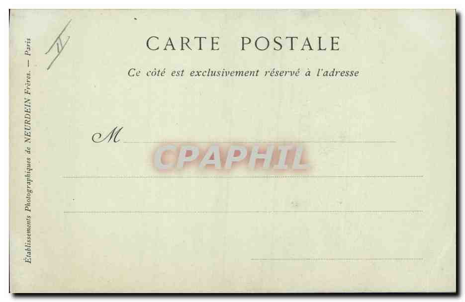 CPA Enfants  — Rückseite