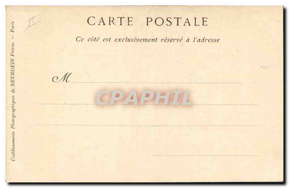 CPA Enfants Contrebasse  — Rückseite