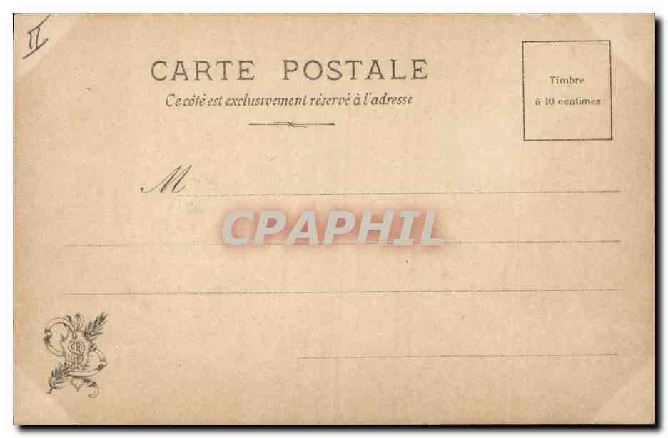 CPA Salon 1901 Pillini Audition chez le harpiste Harpe  — Rückseite