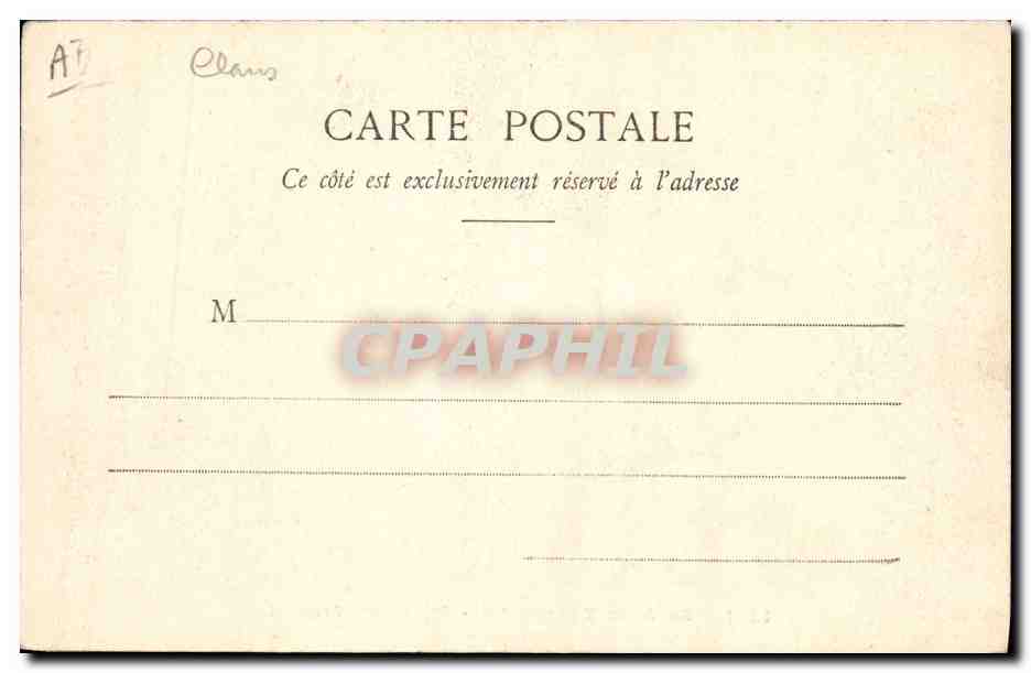 Forêt du Tournairet — Alpins au Travail — Édition Giletta, phot. Nice, n° 1521 — Verso