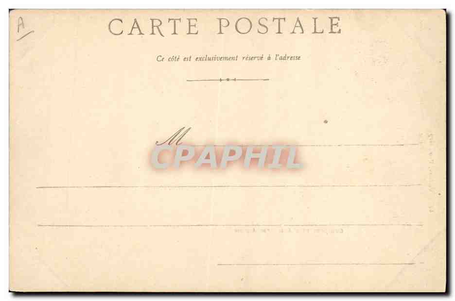 Campement d'Artillerie Alpine — J. Vallaire, Phot. Gap, n°42 — Verso