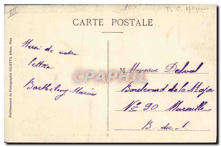 Batterie Alpine au Bivouac — Campement — Édition Giletta, phot. N° 1515 — Reverso