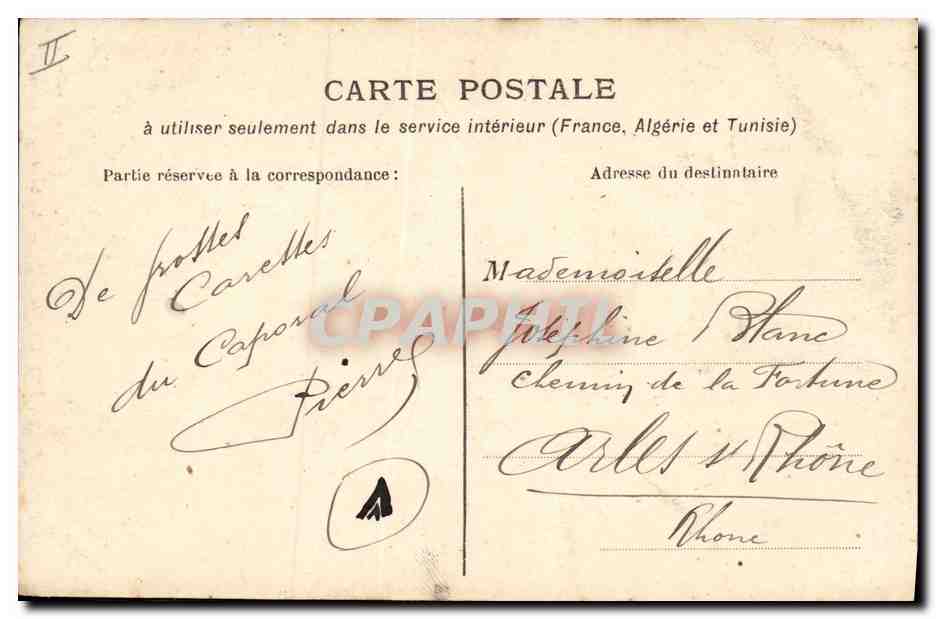 CPA Militaria Chasseurs Alpins Au bord de l'abime  — Rückseite
