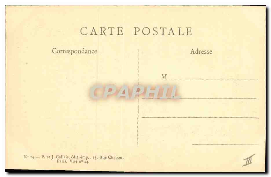 CPA Militaria Huguet Numa Nos poilus au repos Supplice de Tantale  — Rückseite