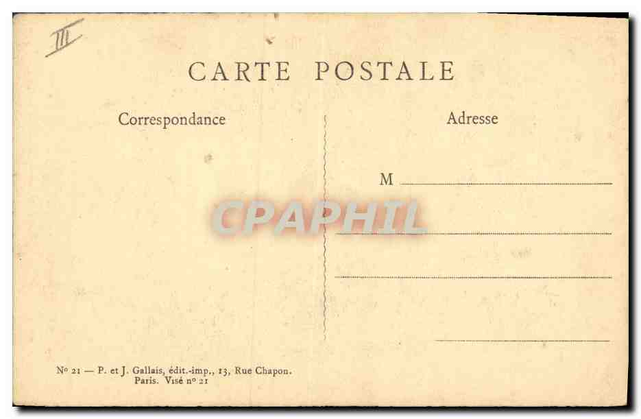 CPA Militaria Huguet Numa Ou suis je mes enfants ?  — Rückseite