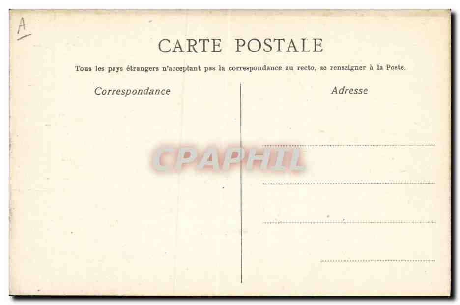 CPA Militaria  — Rückseite