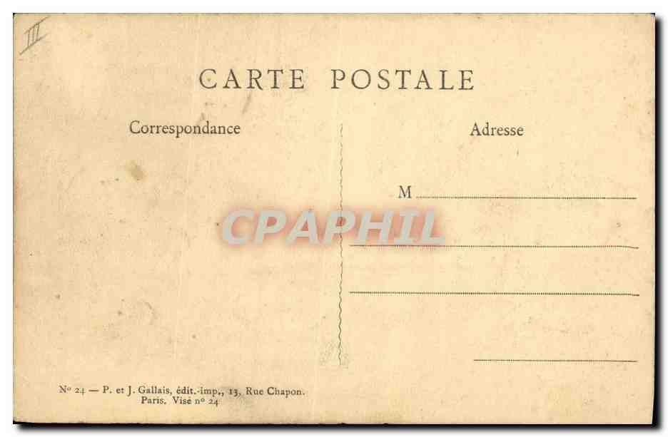 CPA Militaria Huguet Numa Nos poilus au Repos Supplice de Tantale  — Rückseite