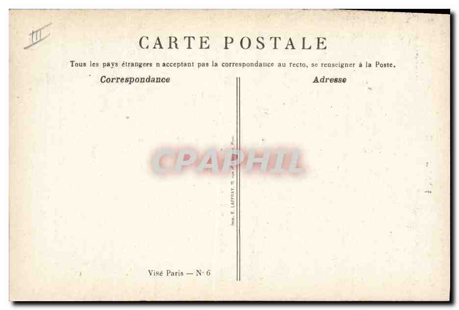 CPA Militaria Le chant de l'armee  — Rückseite