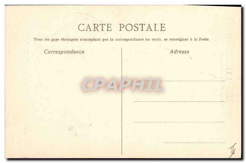 Portrait satirique d'un officier allemand — No 1 — éditeur non visible — Verso