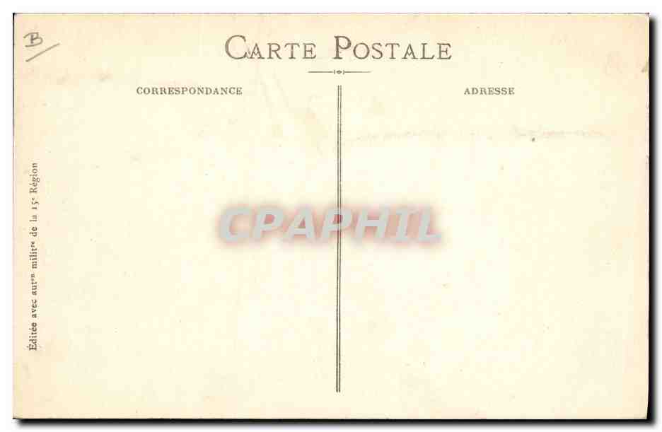 CPA Militaria Malediction a Guillaume II  — Rückseite