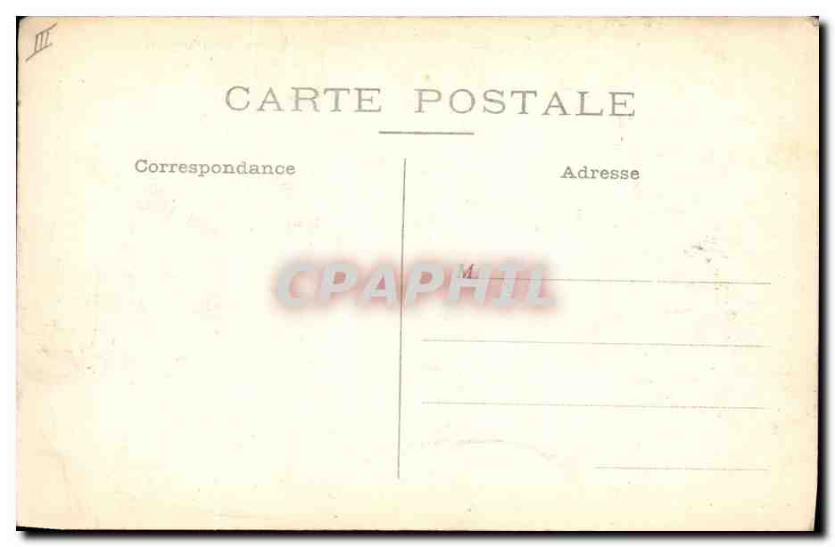 CPA Militaria Les trois ans  — Rückseite