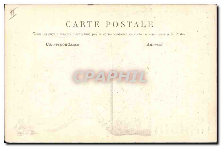 CPA Militaria Je demande pardon  — Rückseite
