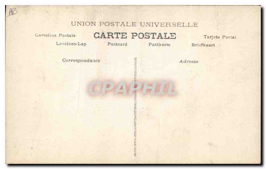 CPA Aux armes citoyens  — Verso