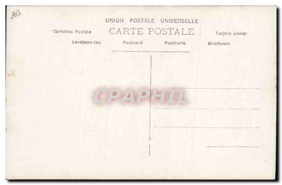 CPA Lui  — Verso