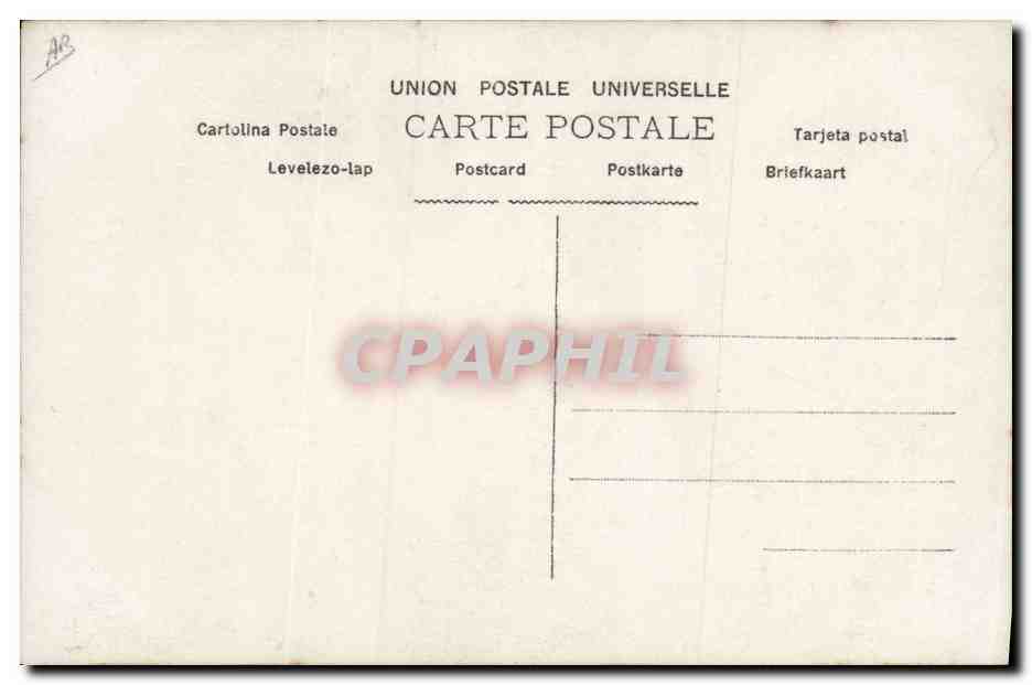 CPA SM l'empereur du Congo  — Verso