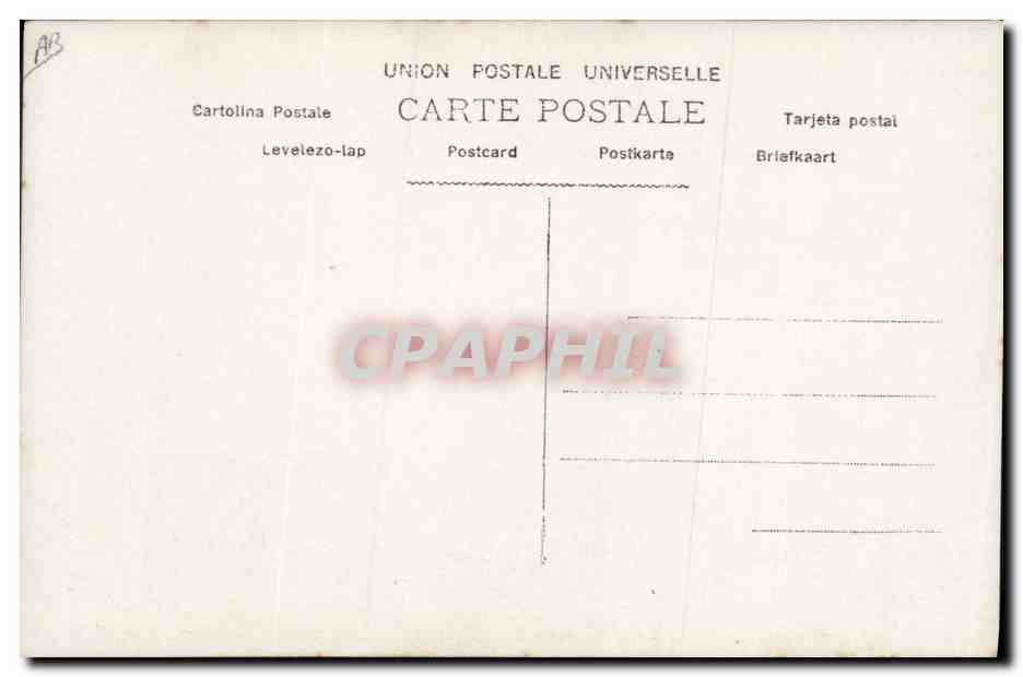 CPA Il grandira car il est espagnol  — Verso