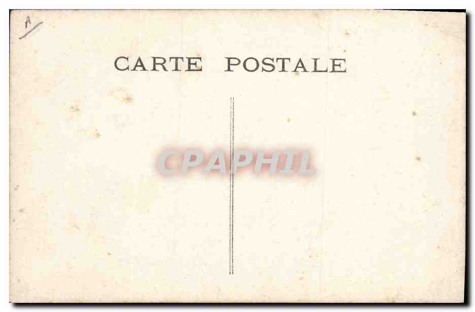 CPA L'ange de la paix  — Verso