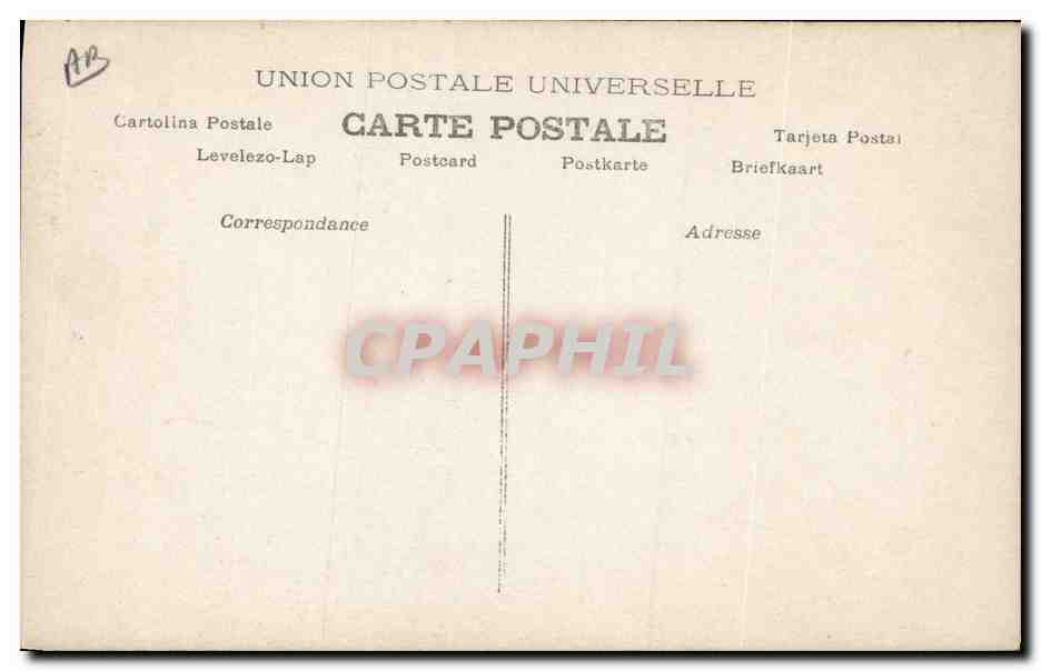 CPA Lui !  — Verso