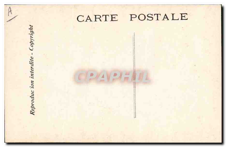 CPA Chantecler Galipaux Coq  — Verso