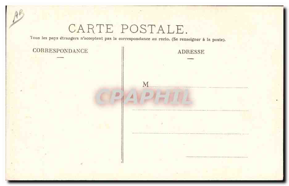 CPA Le con  — Verso