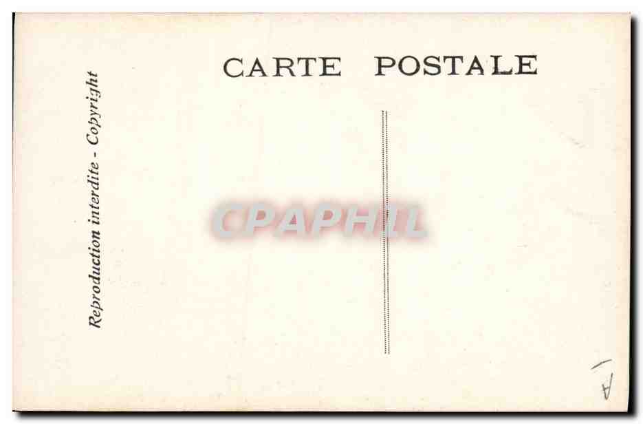 CPA Chantecler Jean Coquelin  — Verso