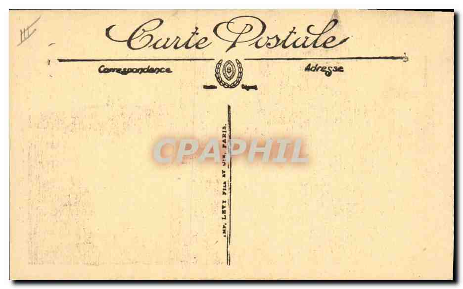 CPA Folklore Les Sables d'Olonne Sablaise Buste  — Verso