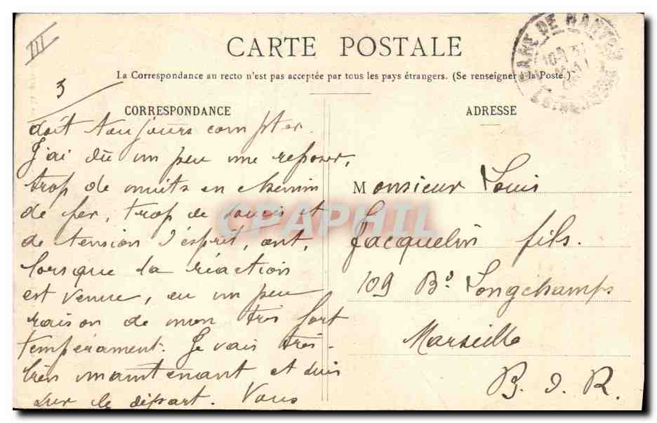 CPA Folklore Les Sables d'Olonne Femme Enfants  — Verso
