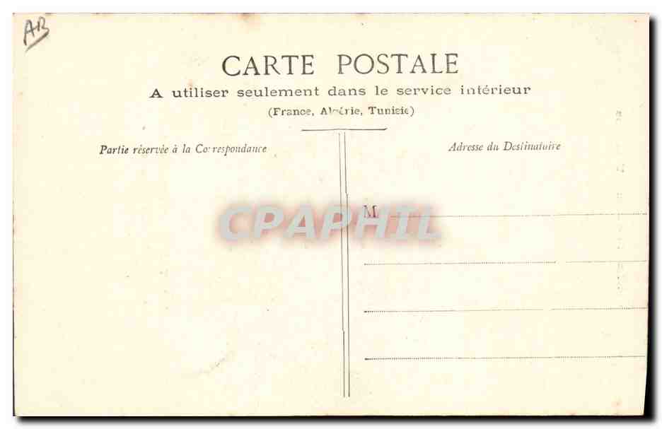 CPA Folklore Montaigu Rocheserviere Coiffe dite La Dormeuse  — Verso
