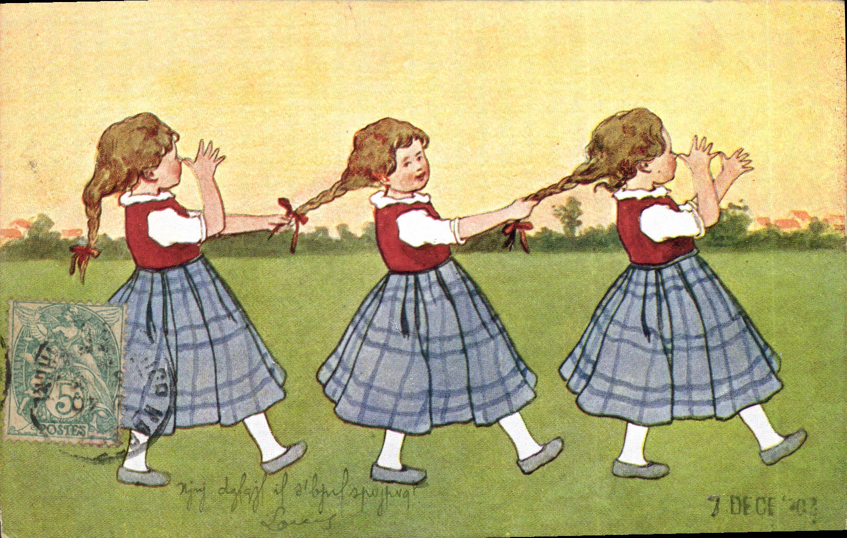 CPA Fantaisie Illustrateur Enfants 