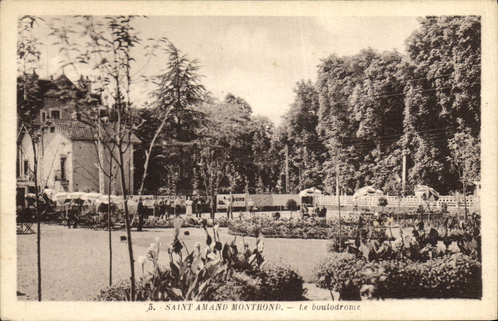 CPA Petanque Saint Amand Montrond Le boulodrome 