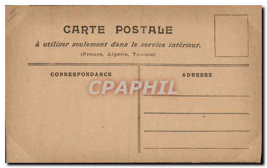 CPA Fantaisie Illustrateur 60 ans la retraite Moriss  — Rückseite