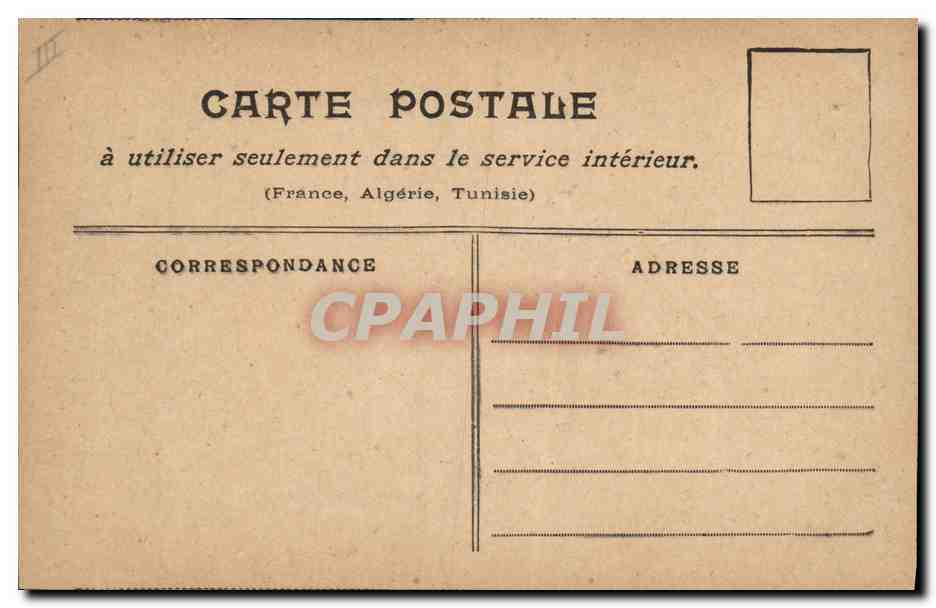 CPA Fantaisie Illustrateur 60 ans la retraite Moriss  — Rückseite