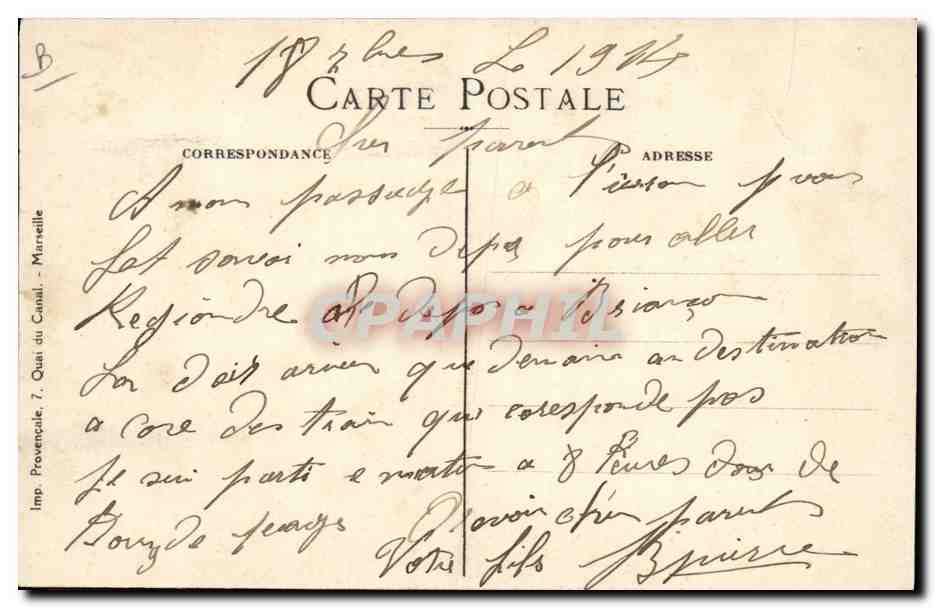 CPA Fantaisie Illustrateur Un souffle patriotique irresistible entraine nos soldats  — Verso