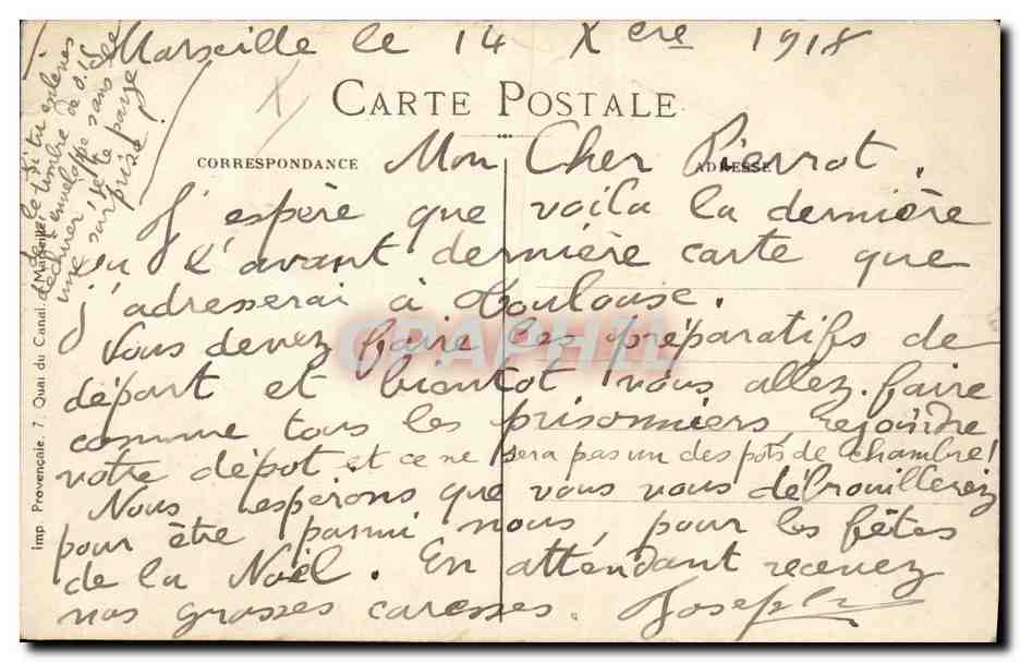 CPA Fantaisie Illustrateur L'Highlander Je joue le miousic dansez  — Rückseite