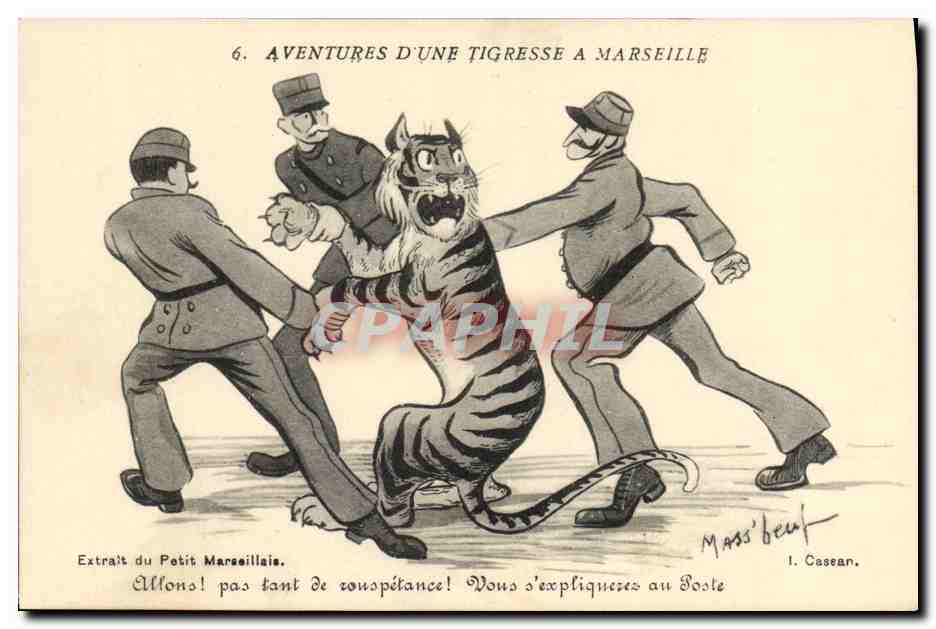 Aventures d'une Tigresse à Marseille — 6e scène — I. Casean