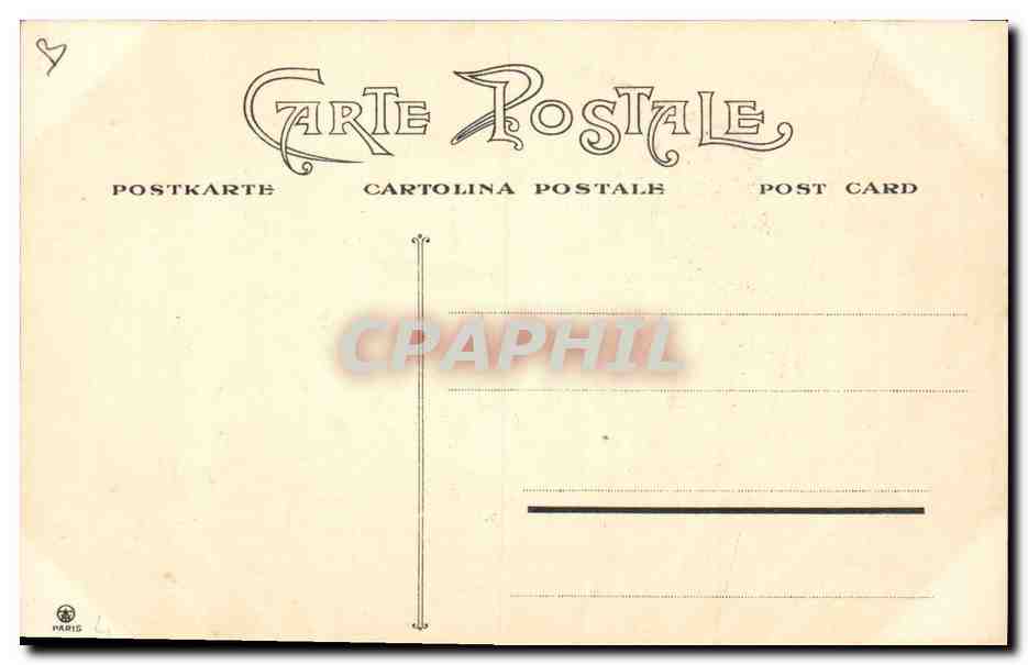 CPA Fantaisie Illustrateur Mouton Chapeau Champetre  — Rückseite