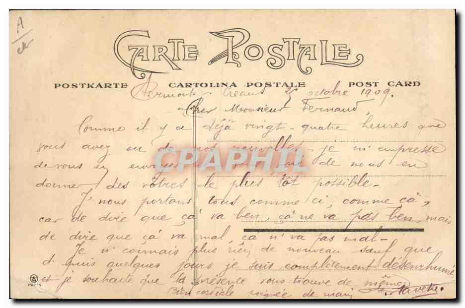 CPA Fantaisie Illustrateur Mouton Voyage de noce Mariage Avion Aviation  — Rückseite