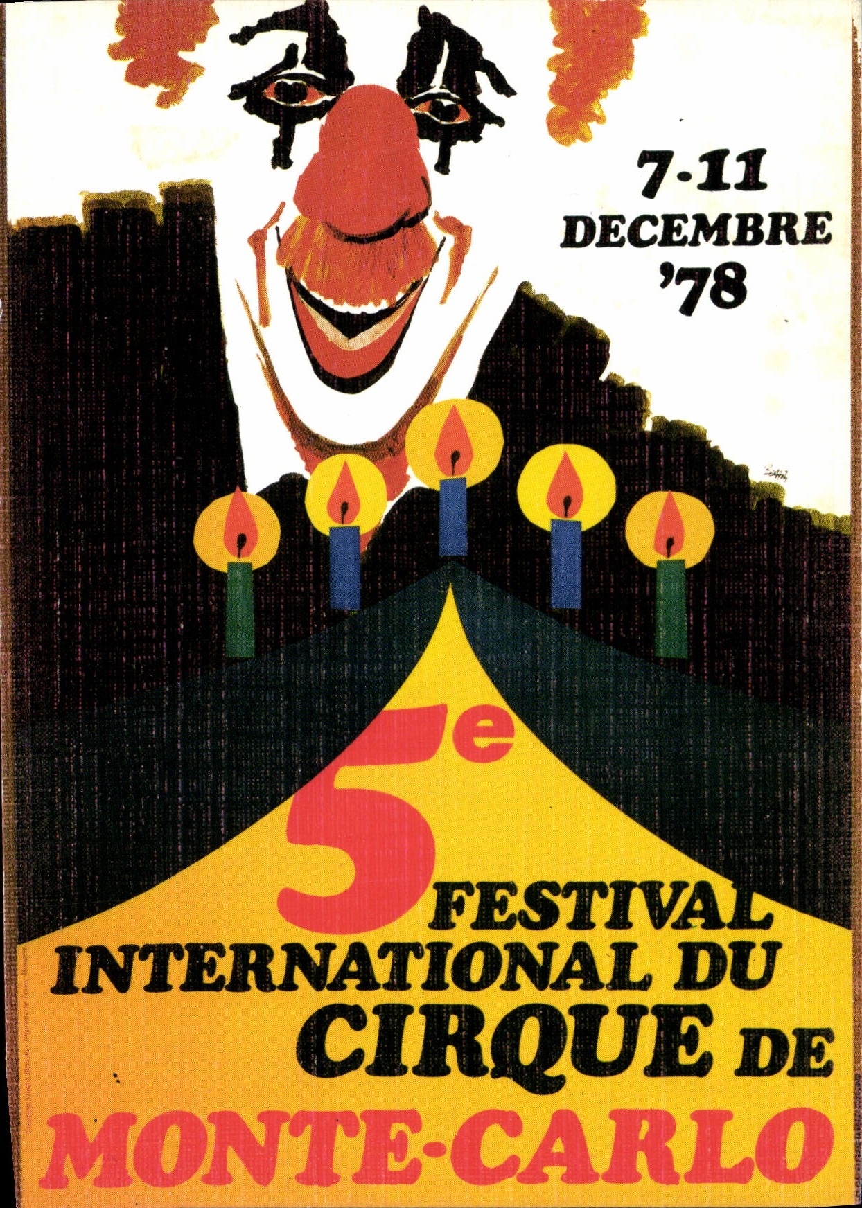 Festival international du cirque de Monte-Carlo — 5e édition — S.P.D. des Mills, Monaco