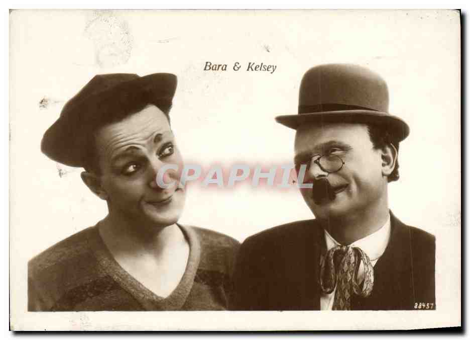 Bara & Kelsey — comédiens — éditeur : Frank Anstalt, Vienne