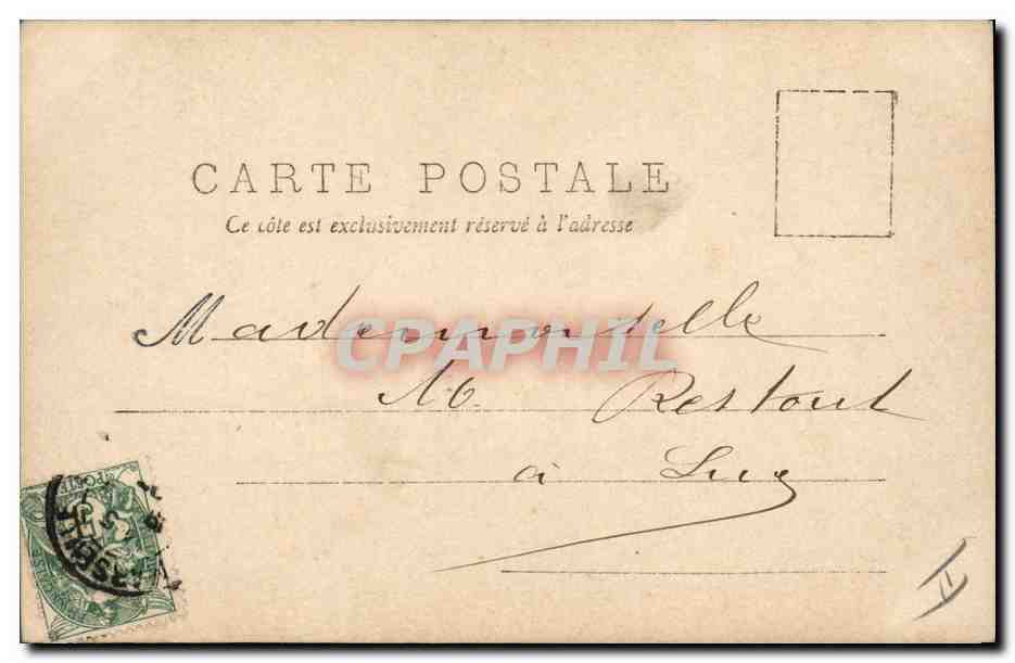 Curé jouant du tuba — M. le Curé répétant un solo — A.S. (éditeur) — Achterkant