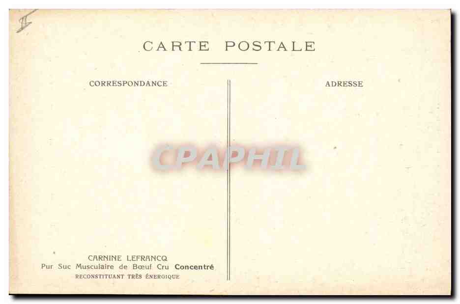 CPA Paris Musee du Louvre Camondo Le Fifre Edouard manet  — Rückseite