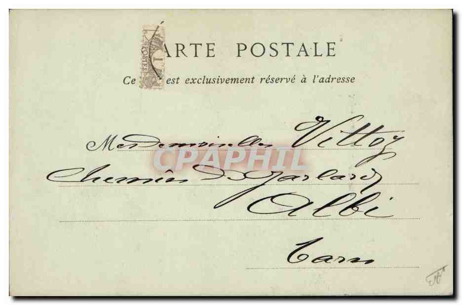 Négro Musicien — ND Phot, Juin 1902 — Verso