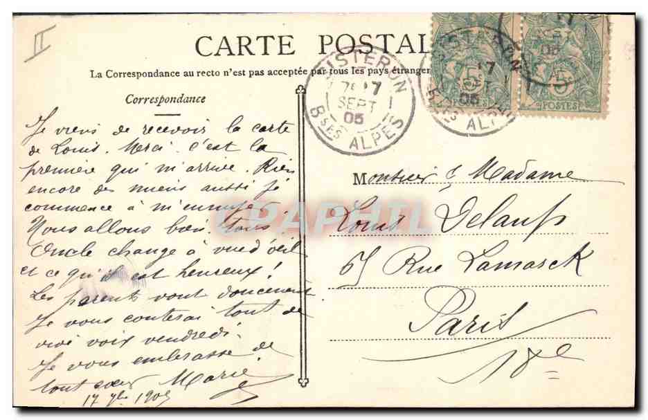 CPA Militaria Chasseurs Alpins Manoeuvres de combat  — Rückseite