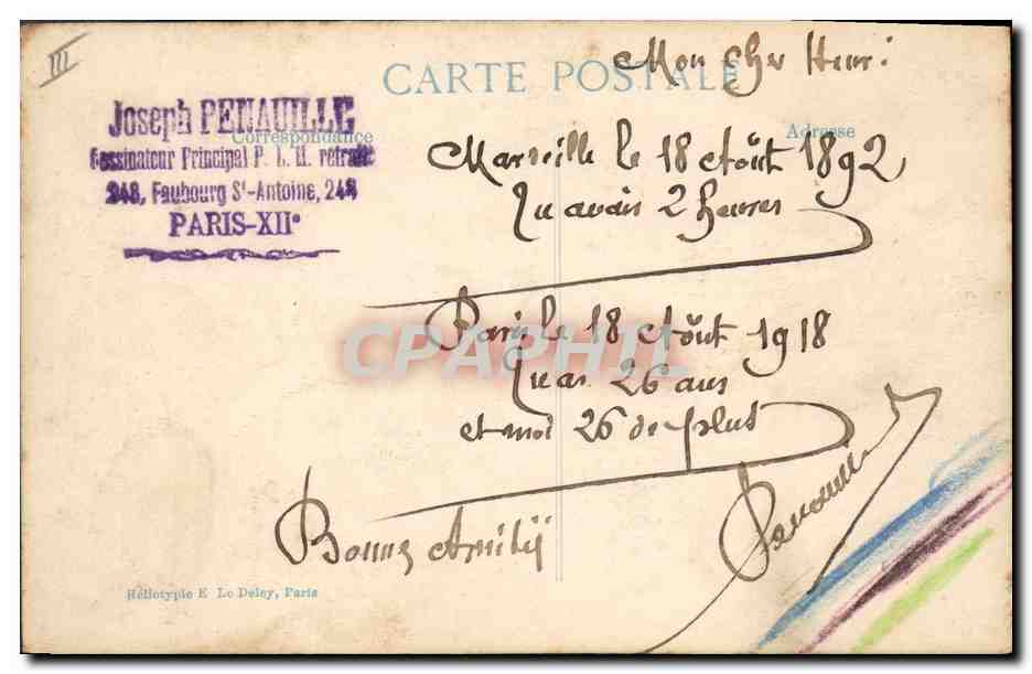 Nos Alpins en Campagne — 27me Série 1914 — Éditeur EID — Reverso