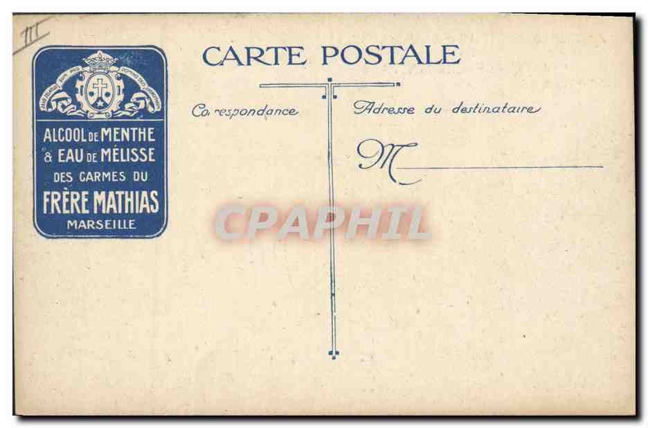 Canon de 65 de montagne des Alpins — en guerre — éditeur L.V. — Verso