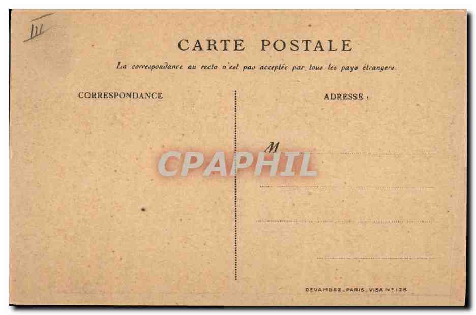 CPA Militaria Nice Alsace  — Verso