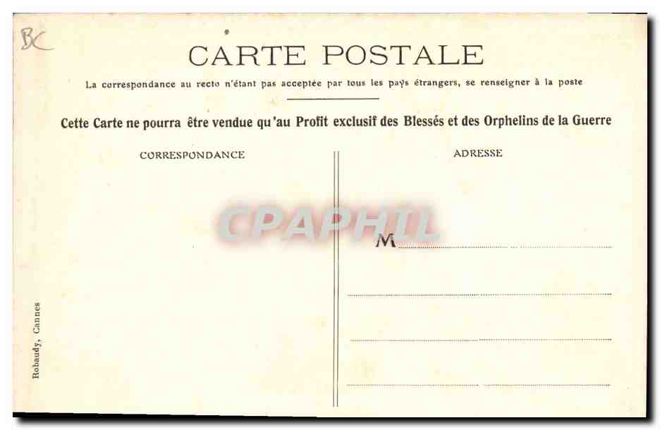 CPA Militaria Le miracle  — Rückseite