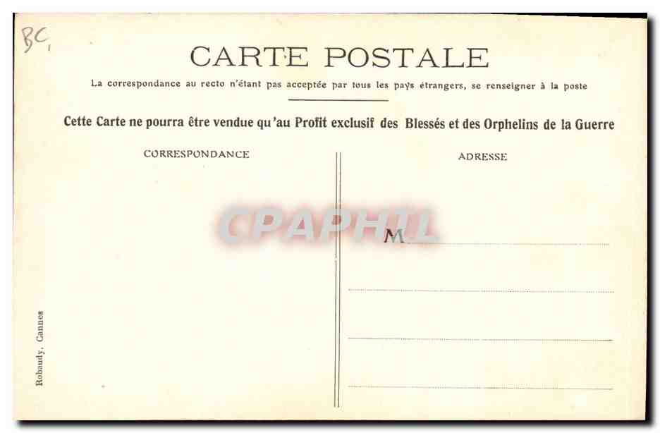 CPA Militaria le berger sans troupeau  — Rückseite