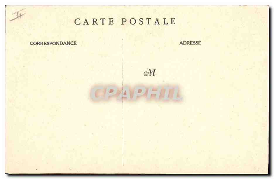 CPA Militaria Secteur calme  — Rückseite