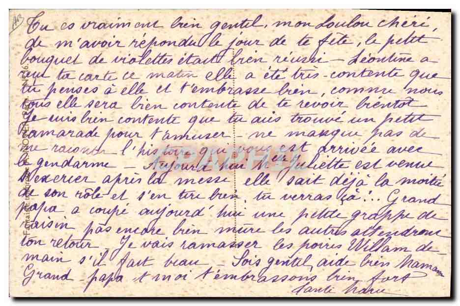 CPA Militaria  — Rückseite